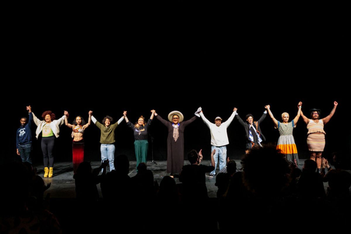 Curtain Call at Jubilee for a New Vision presented by National Queer Theater and The Dramatists Guild at the Robert W. Wilson MCC Theater Space as part of Carnegie Hall''s Afrofuturism Festival on Mond at 