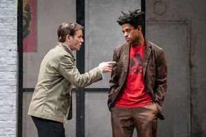 Alex Newman and Jeremy Pope Photo