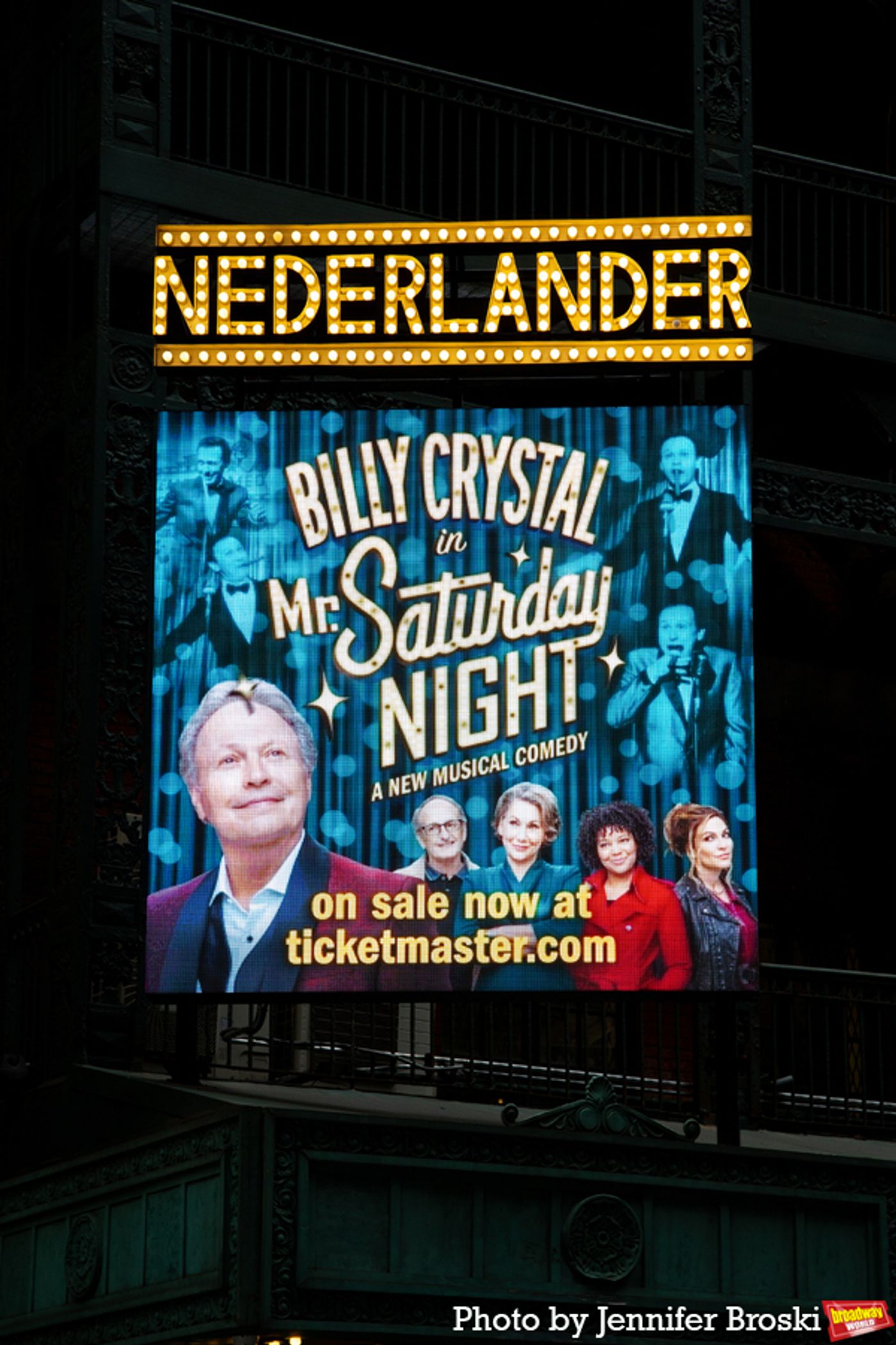 Up on the Marquee: MR. SATURDAY NIGHT  Image