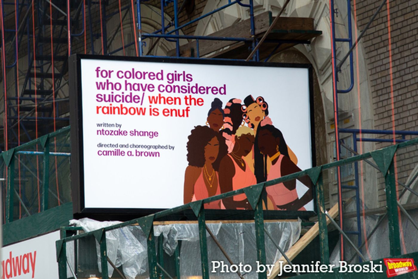 Up on the Marquee: FOR COLORED GIRLS WHO HAVE CONSIDERED SUICIDE/ WHEN THE RAINBOW IS ENUF  Image