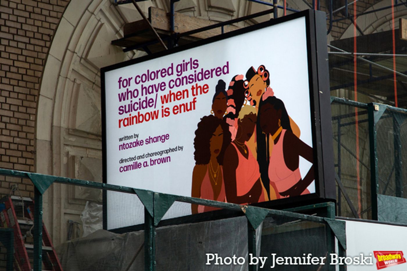 Up on the Marquee: FOR COLORED GIRLS WHO HAVE CONSIDERED SUICIDE/ WHEN THE RAINBOW IS ENUF  Image