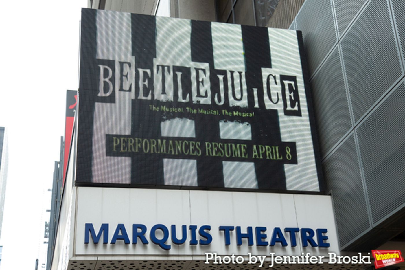 Up on the Marquee: BEETLEJUICE Returns Up on the Marquee: BEETLEJUICE Returns Image