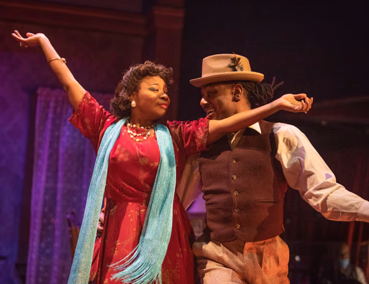 Donica Lynn and Terrell Armstrong at 