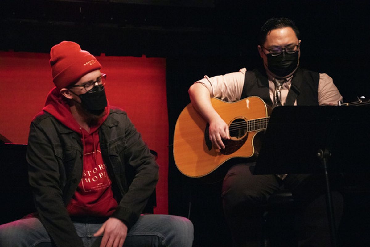 Mike Craig and Jonathan Ng at Photos: Matthew Liu Returns With His Fourth Annual Valentine's Day Show I WILL BE HERE At The Duplex Cabaret Theatre