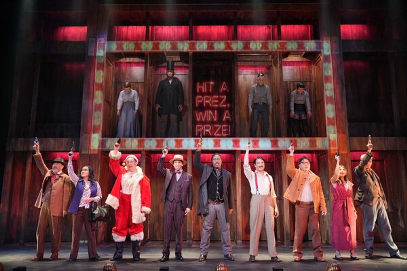 Photos: First Look at ASSASSINS From East West Players Photos: First Look at ASSASSINS From East West Players Image