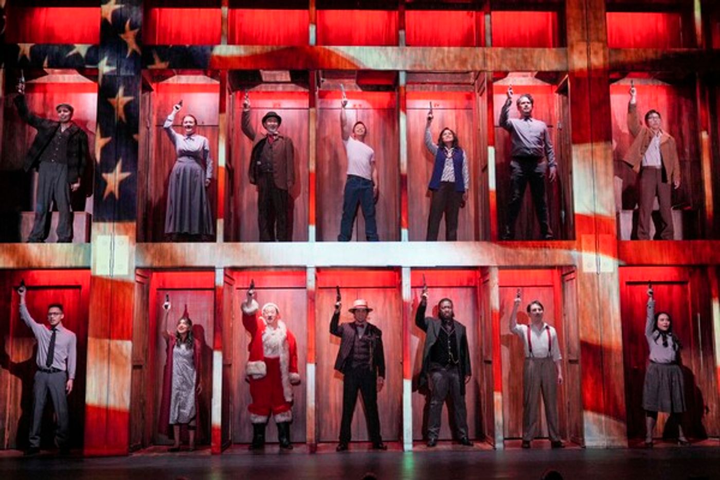 Photos: First Look at ASSASSINS From East West Players Photos: First Look at ASSASSINS From East West Players Image