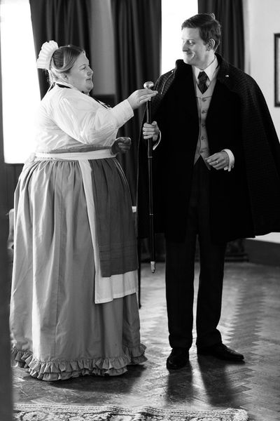 Caroline Dyega (Mabel) and Lorn Macdonald (Utterson) Photo