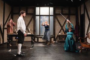 Ryan Spahn, Michael Urie, Amelia Workman & Talene Monahon Photo