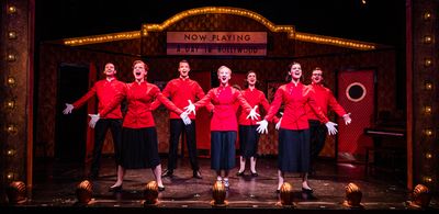 The cast of A Day in Hollywood / A Night in the Ukraine Photo