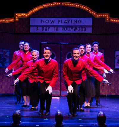 The cast of A Day in Hollywood / A Night in the Ukraine Photo
