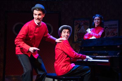 The cast of A Day in Hollywood / A Night in the Ukraine Photo