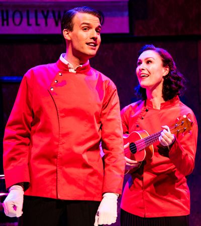 The cast of A Day in Hollywood / A Night in the Ukraine Photo