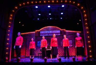 The cast of A Day in Hollywood / A Night in the Ukraine Photo