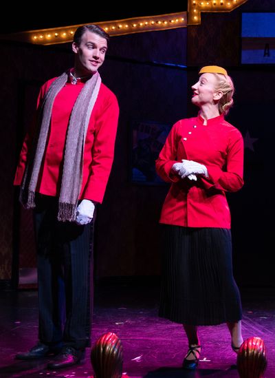 The cast of A Day in Hollywood / A Night in the Ukraine Photo