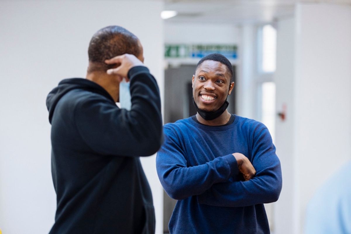Patrick Elue at Photos: Go Inside Rehearsals for MACBETH at Shakespeare's Globe