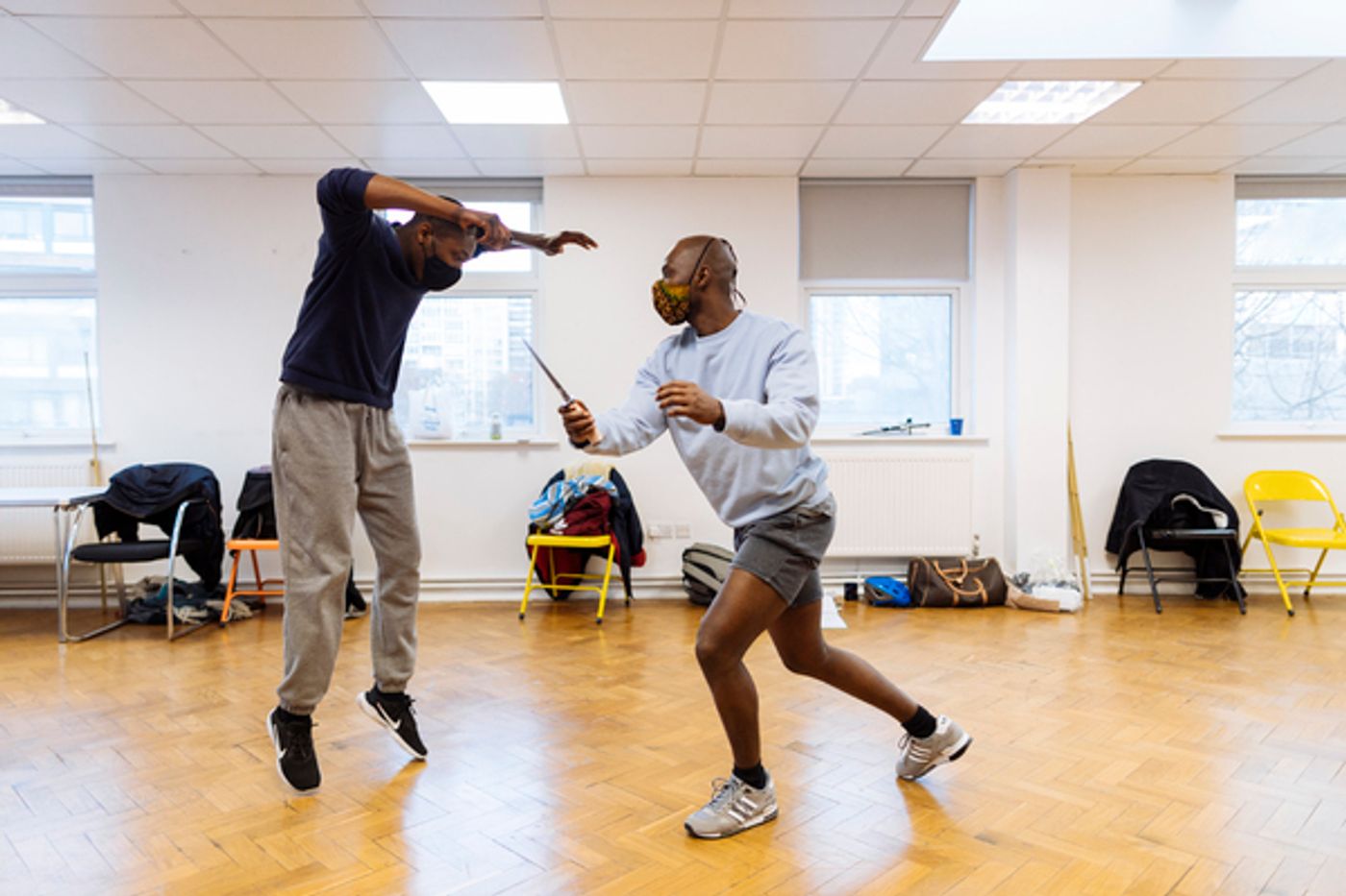 Photos: Go Inside Rehearsals for MACBETH at Shakespeare's Globe  Image