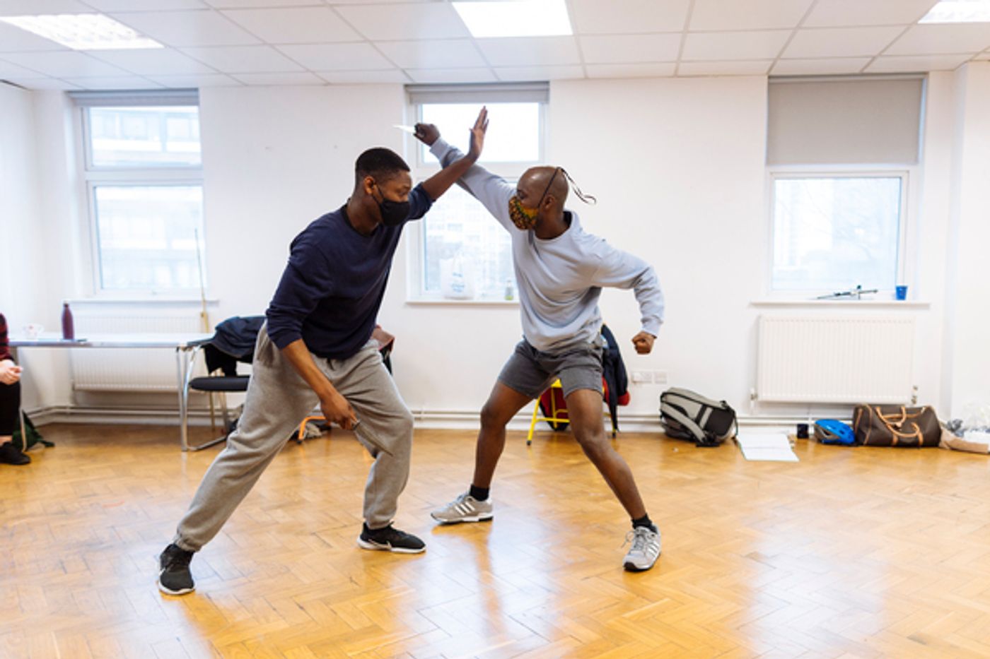 Photos: Go Inside Rehearsals for MACBETH at Shakespeare's Globe  Image