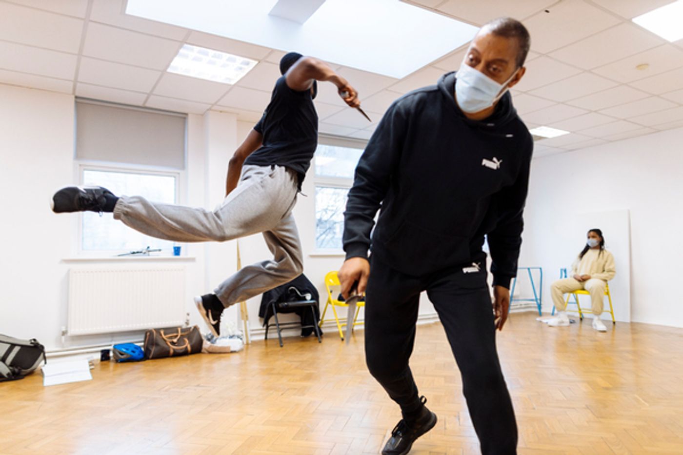 Photos: Go Inside Rehearsals for MACBETH at Shakespeare's Globe  Image