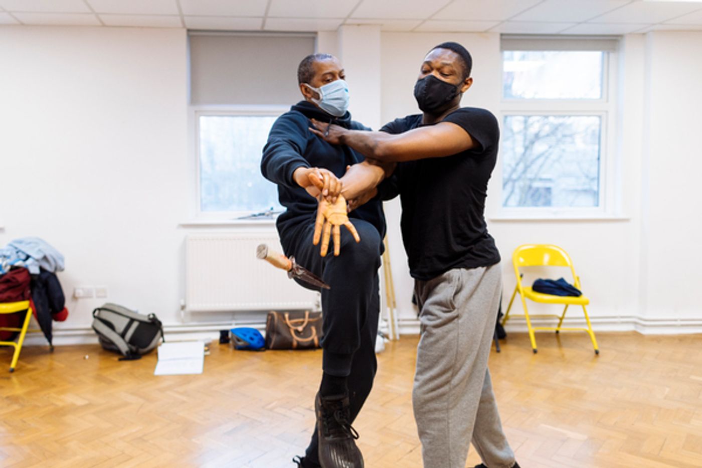 Photos: Go Inside Rehearsals for MACBETH at Shakespeare's Globe  Image