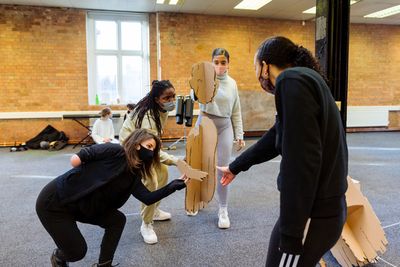 Beth Hinton-Lever, Francesca Amewudah-Rivers, Aoife Gaston, Hannah Azuonye Photo