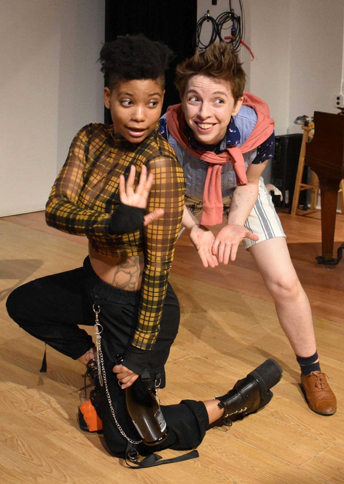 Nazlah Black and Rachel Weekley at Photos: Match:Lit to Present Queer TWELFTH NIGHT