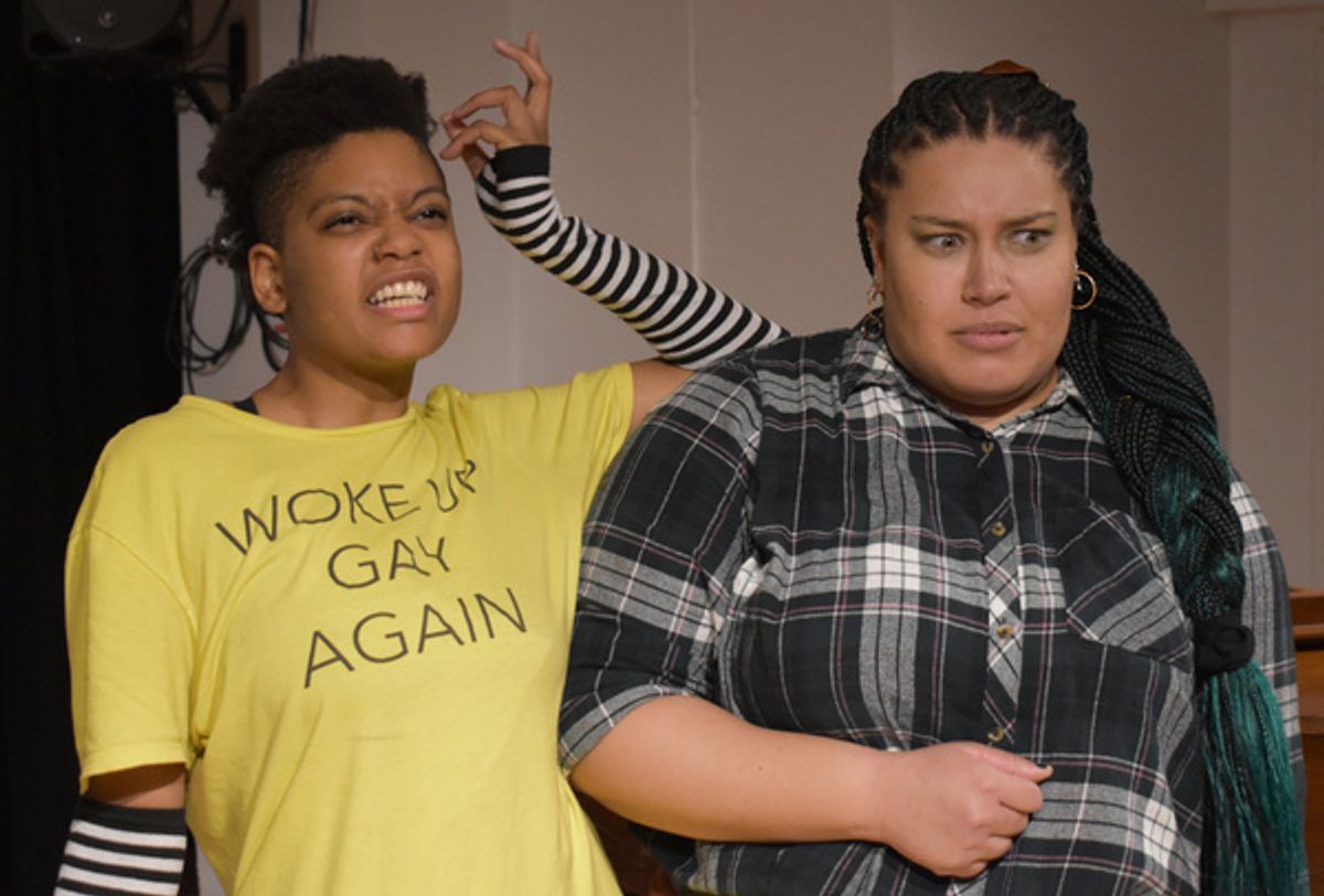 Nazlah Black and Robin Murray at Photos: Match:Lit to Present Queer TWELFTH NIGHT