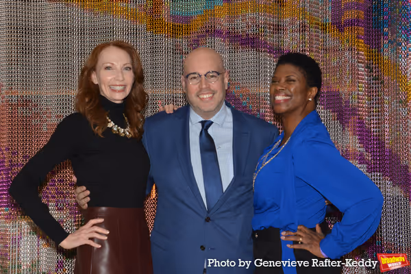 Michelle Potterf, Robert W. Schneider and Deidre Goodwin Photo