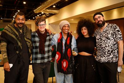 Montana Levi Blanco, James Ortiz, Cookie Jordan and Adam Rigg with Lileana Blain-Cruz Photo