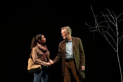 The cast of HEISENBERG at Northern Stage  Photo