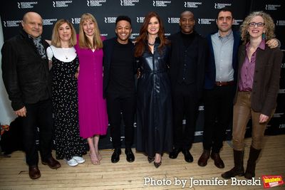 Enrico Colantoni, Susannah Flood, Crystal Finn, Christopher Livingston, Debra Messing Photo