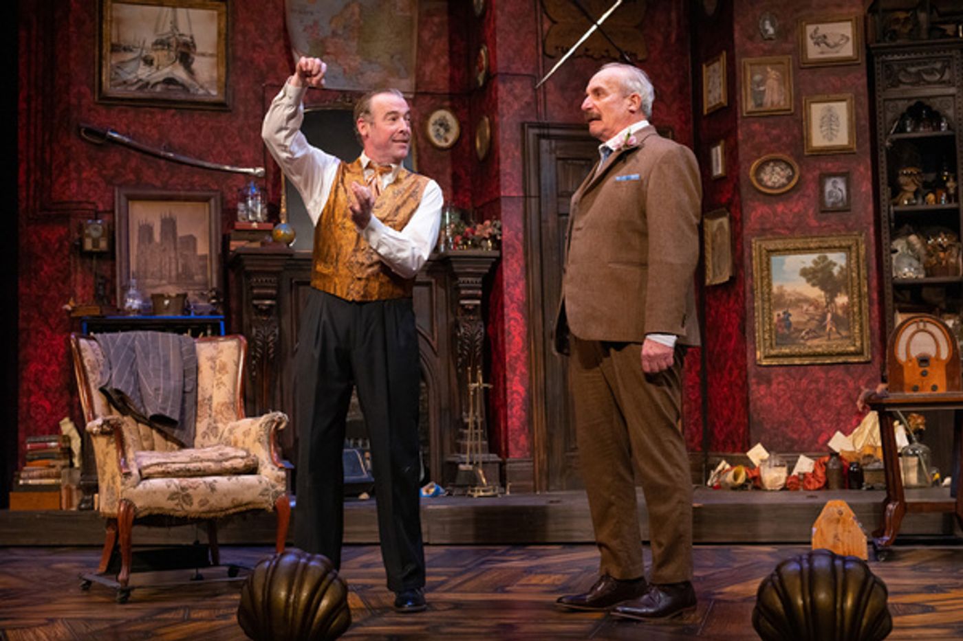 Photos: Sherlock Holmes, Comes To The Walnut In THE ADVENTURE OF THE SPECKLED BAND  Image