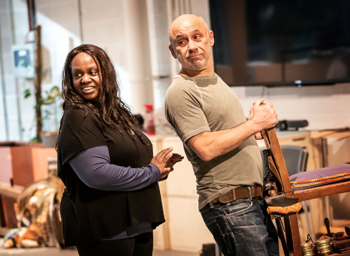 Photos: Inside Rehearsal For THE WICKER HUSBAND at the Watermill  Image
