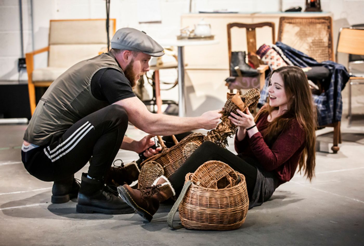 Photos: Inside Rehearsal For THE WICKER HUSBAND at the Watermill  Image