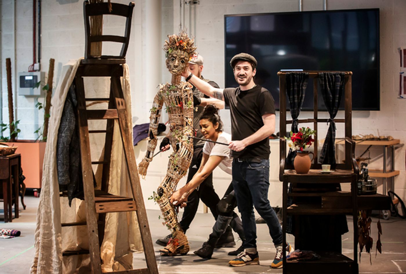 Photos: Inside Rehearsal For THE WICKER HUSBAND at the Watermill  Image