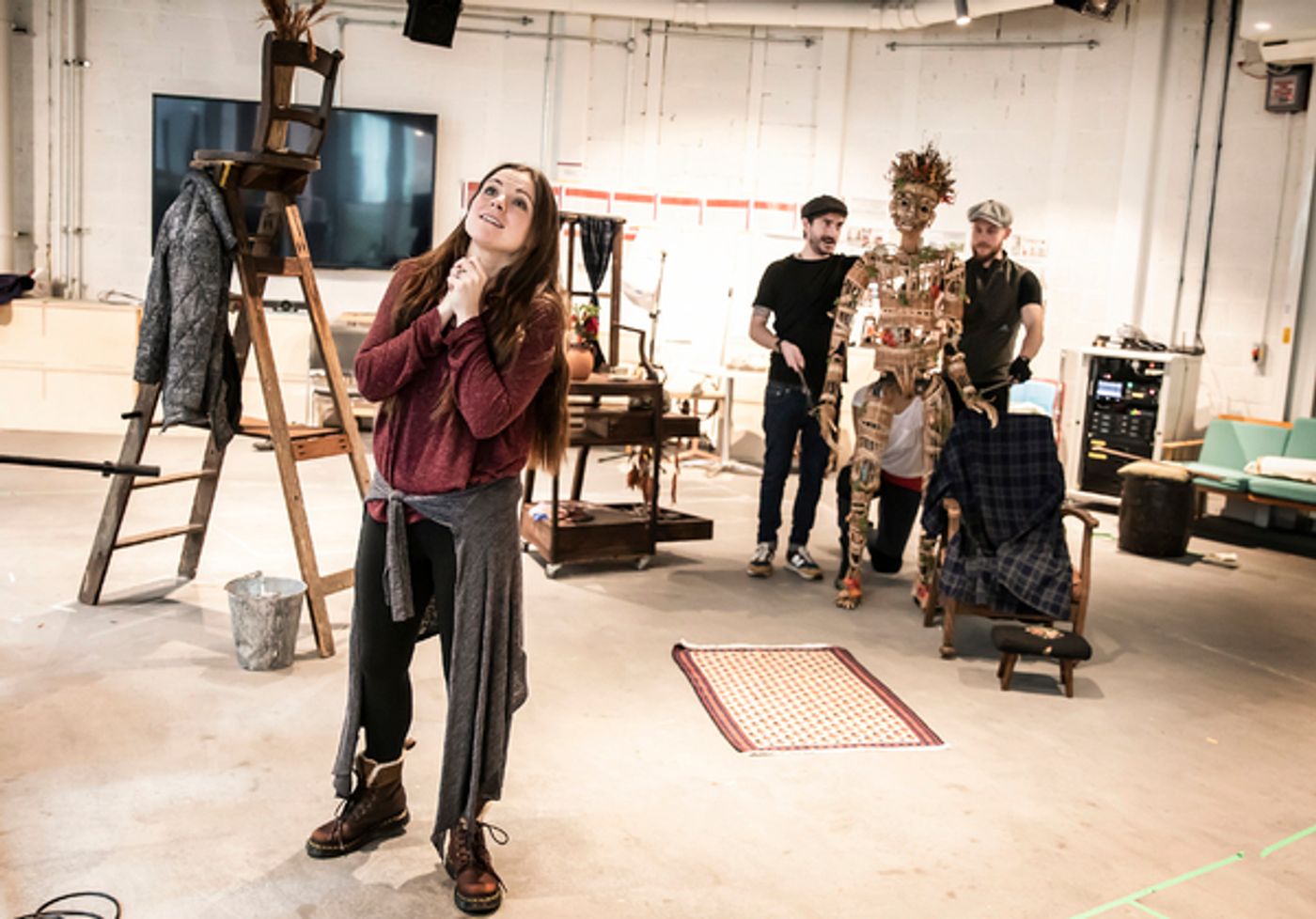 Photos: Inside Rehearsal For THE WICKER HUSBAND at the Watermill  Image