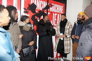 Jahvaris Fulton, Zelig Williams, Quentin Earl Darrington, Sybrina Fulton, Kamille Upshaw, Raymond Baynard and Gabriel Ruiz @ BroadwayWorld Jahvaris Fulton, Zelig Williams, Quentin Earl Darrington, Sybrina Fulton, Kamille Ups Photo