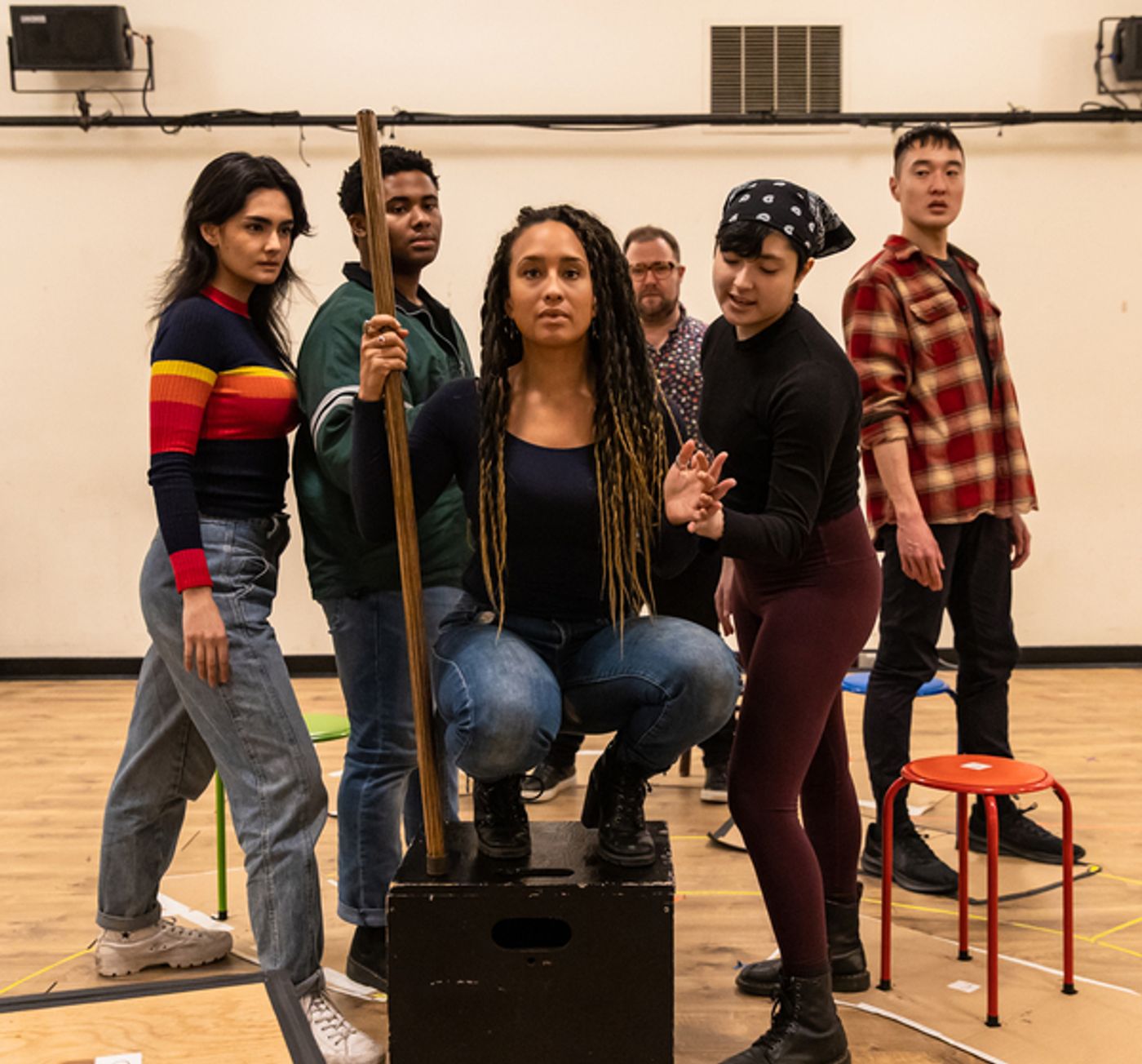 Photos: See Ashley Blanchet, Josh Lamon & More in Rehearsals for NOTES FROM NOW  Image