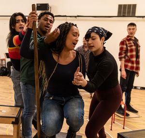 Ashley Blanchet with Mayagoitia, Hayes, Brant and Yi @ BroadwayWorld Ashley Blanchet with Mayagoitia, Hayes, Brant and Yi Photo