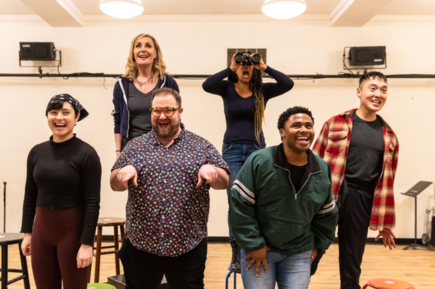 Photos: See Ashley Blanchet, Josh Lamon & More in Rehearsals for NOTES FROM NOW  Image
