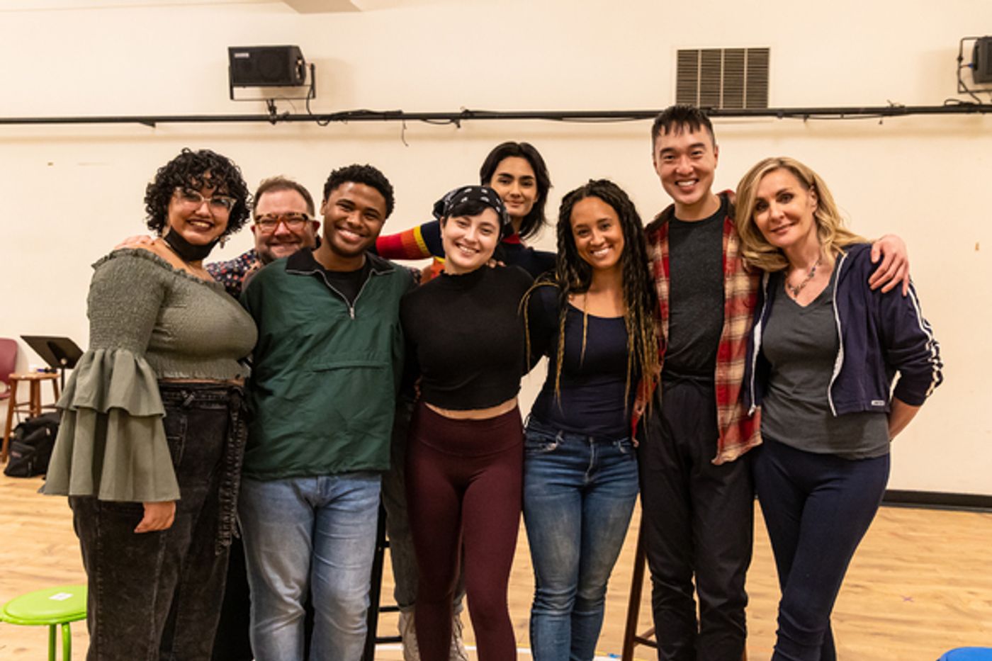 Photos: See Ashley Blanchet, Josh Lamon & More in Rehearsals for NOTES FROM NOW  Image
