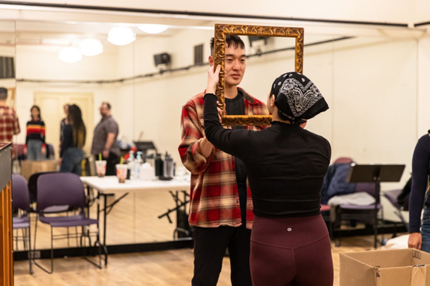Photos: See Ashley Blanchet, Josh Lamon & More in Rehearsals for NOTES FROM NOW  Image