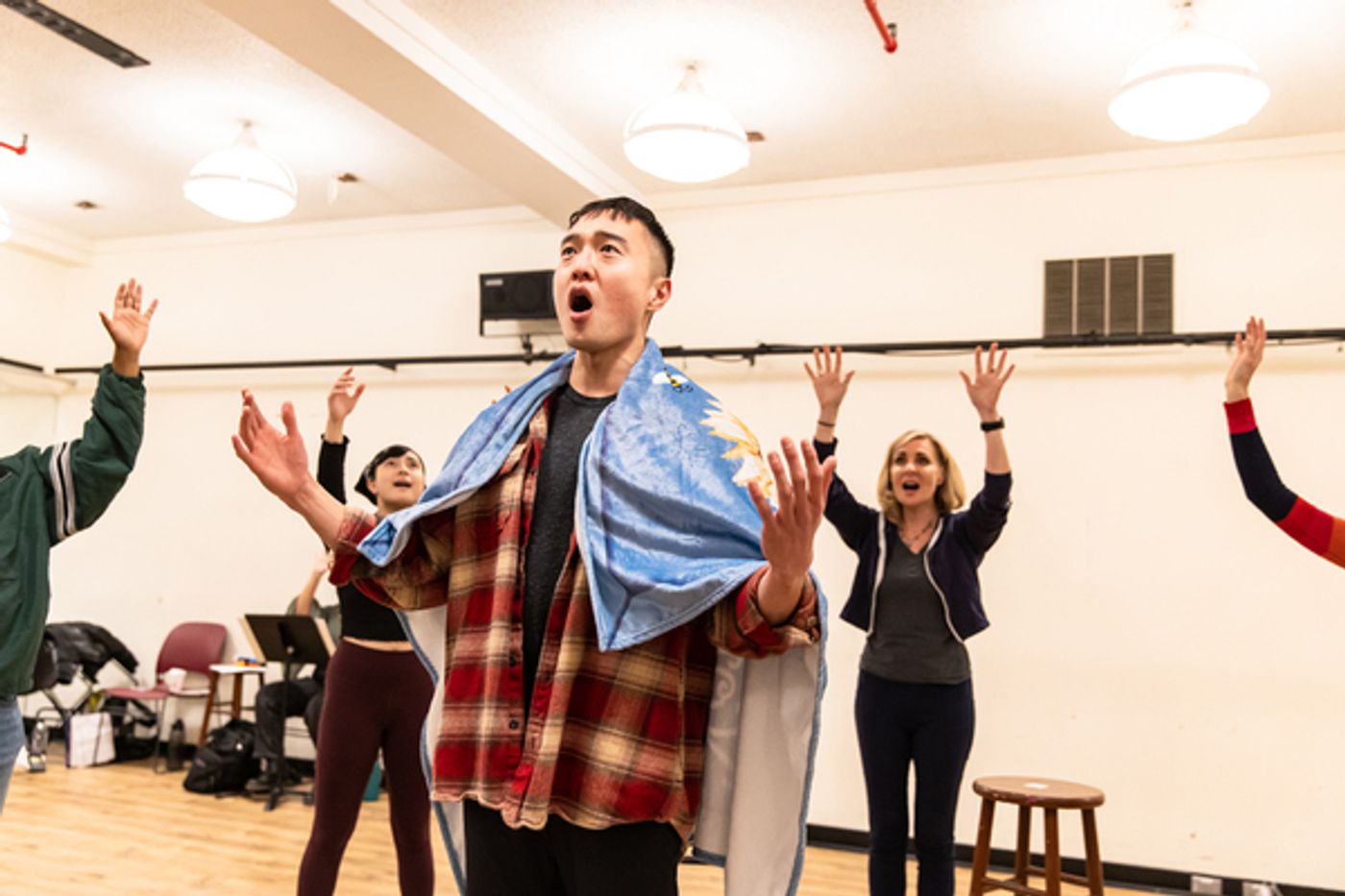 Photos: See Ashley Blanchet, Josh Lamon & More in Rehearsals for NOTES FROM NOW  Image