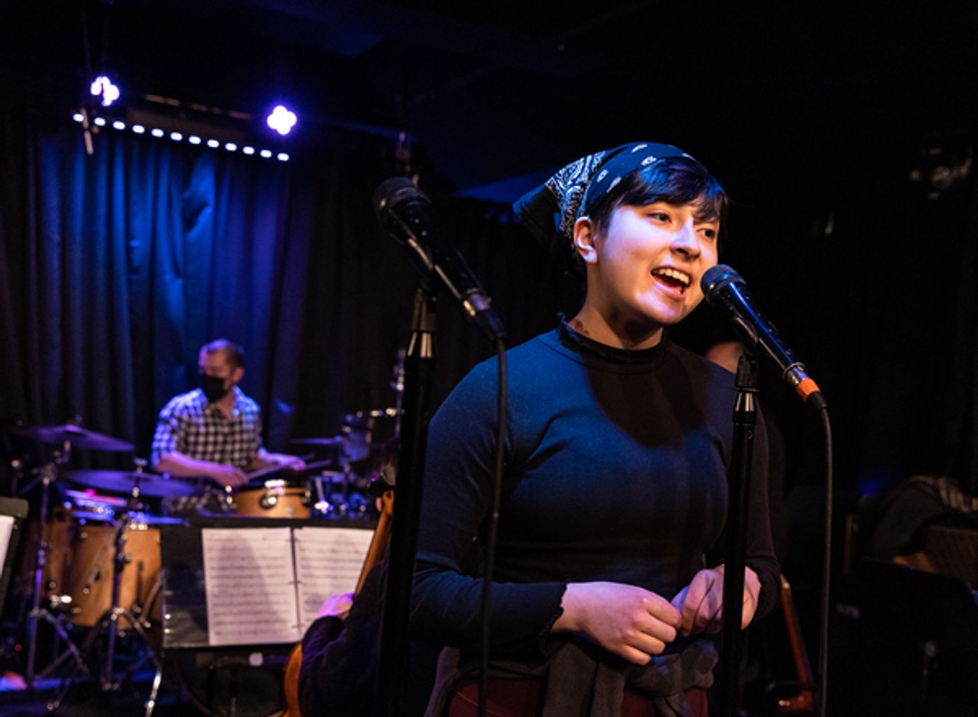 Photos: See Ashley Blanchet, Josh Lamon & More in Rehearsals for NOTES FROM NOW  Image