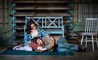 Francesca Carpanini  and Sam Frenchum  Photo