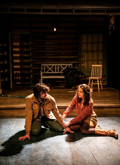 Sam Frenchum and Francesca Carpanini  Photo