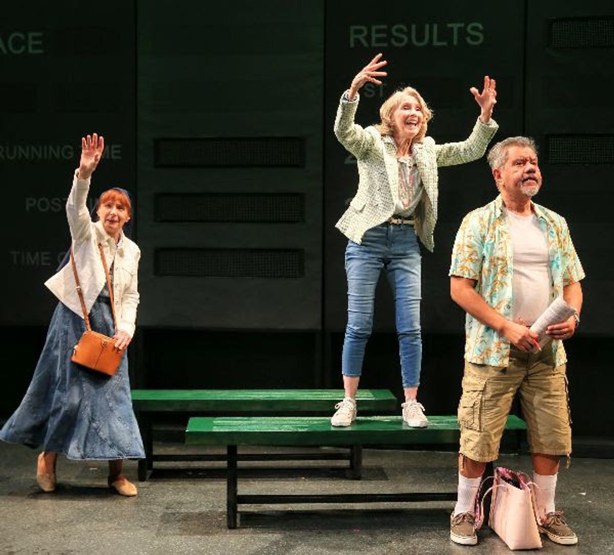 Glynis Bell, Joyce Cohen, and Anthony Ruiz  at 