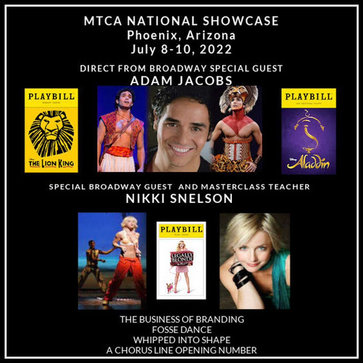 Registration NOW open for MTCA National Showcase July 8- 10,2021. at Photos: See Christy Altomare, Nikki Snelson & More at MTCA 2022
