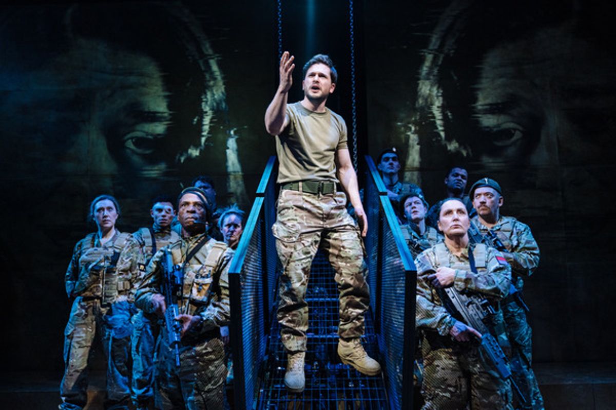 Company at Photos: First Look at Kit Harington & More in HENRY V at Donmar Warehouse