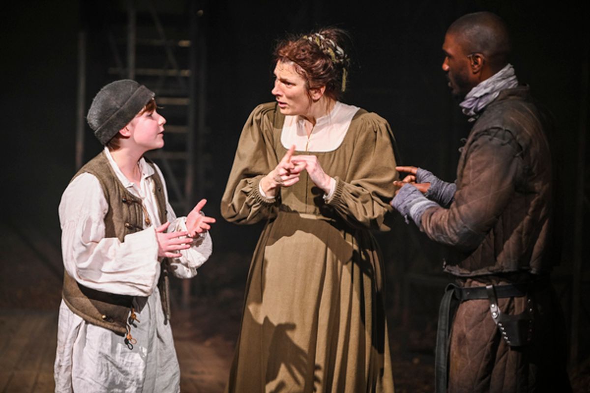 Mae Brown, Charlotte Arrow Smith, Benjamin Cawley at Photos: First Look at MACBETH at Leeds Playhouse