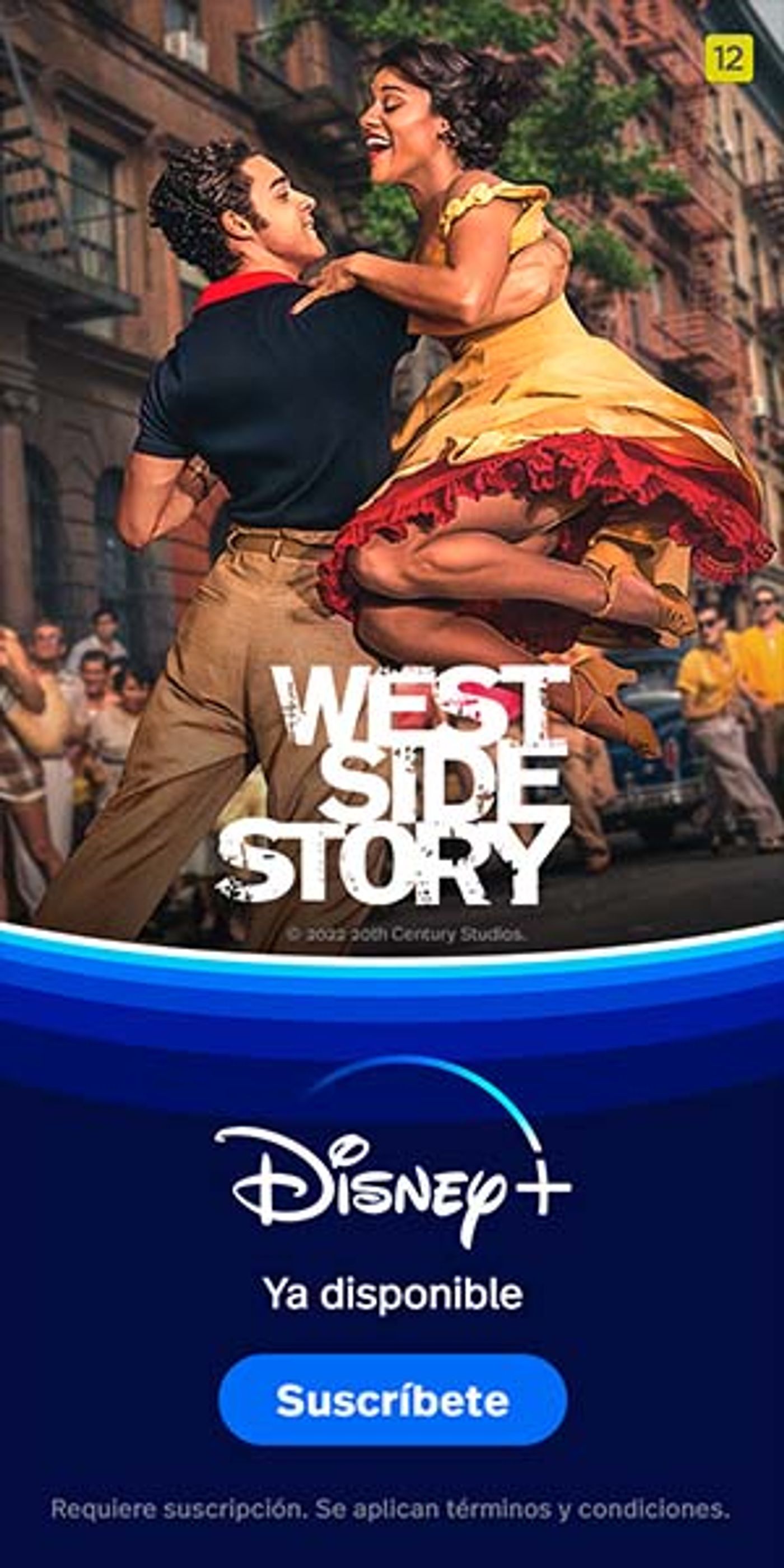 WEST SIDE STORY ya está disponible en Disney+  Image